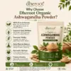ashwagandha Dheroot Organic Ashwagandha Powder – 100g