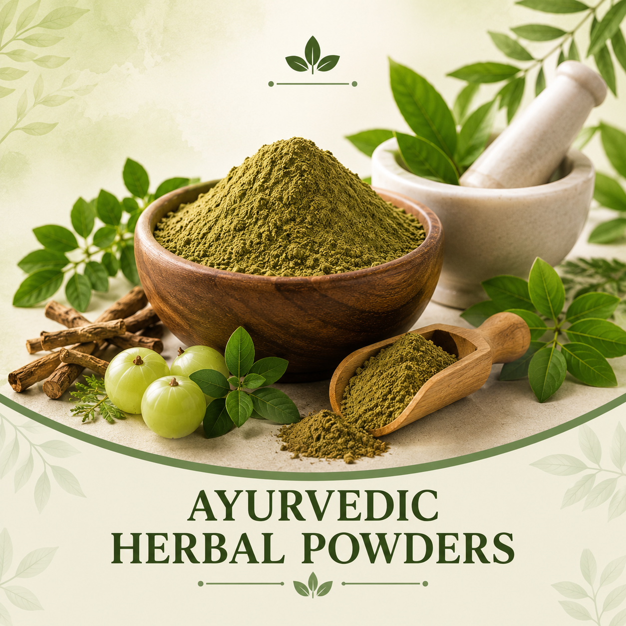 Ayurvedic Herbal Powders